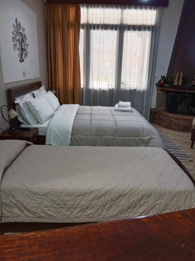 Apartmán Xenonas Arxontiko Káto Loutrákion Exteriér fotografie